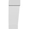 Ekena Millwork 5-in. W x 10-in. D x 14-in. H Burlington Architectural Grade PVC Knee Brace BRCP05X10X14BUR - alternate 3
